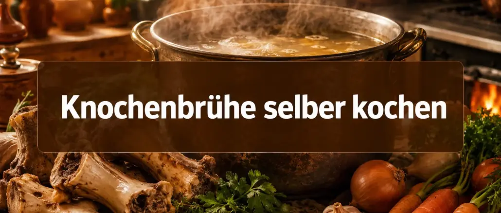 Bone Broth selber kochen: Die Zubereitung der ultimativen Knochenbrühe
