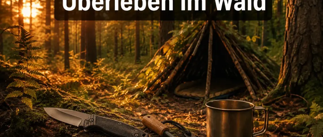Bushcrafting-Wochenende: Überleben im Wald mit minimaler Ausrüstung