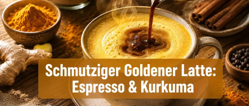 Dirty Golden Latte: Warum die Kombination aus Espresso und Kurkuma begeistert