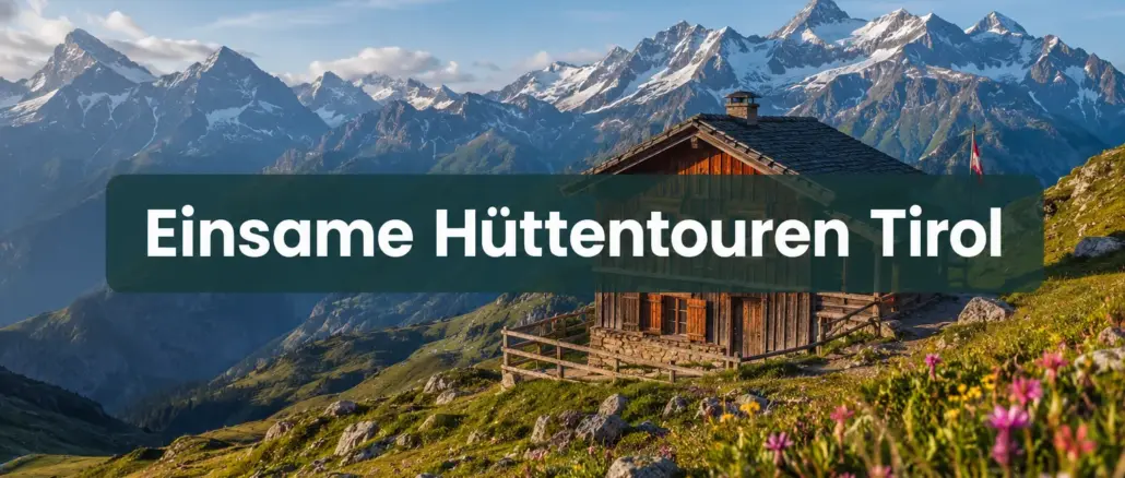 Einsame Hüttentouren: Versteckte Selbstversorgerhütten in den Tiroler Alpen