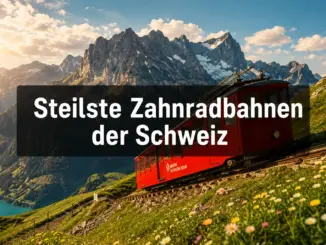 Eisenbahn-Romantik: Die steilsten historischen Zahnradbahnen der Schweiz