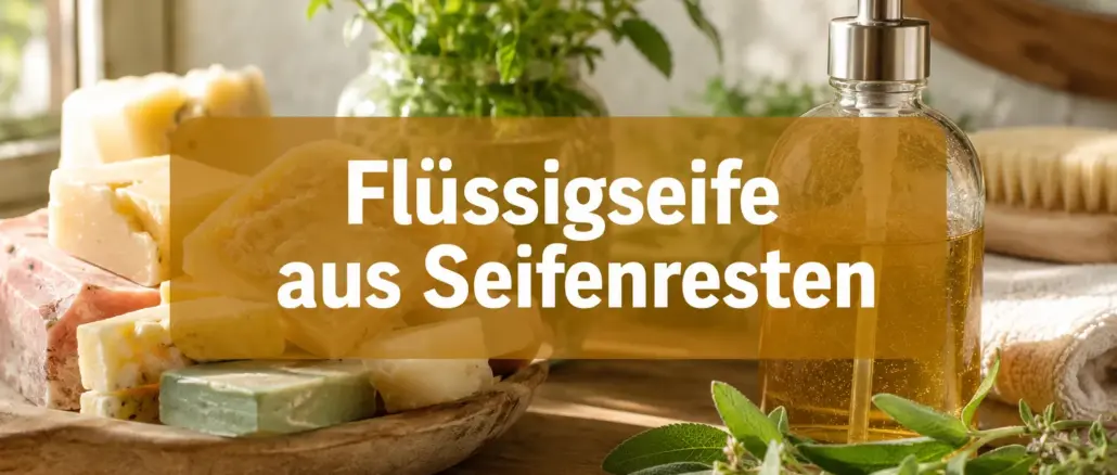 Flüssigseife aus Seifenresten selber machen: Einfaches Rezept ohne Zusätze