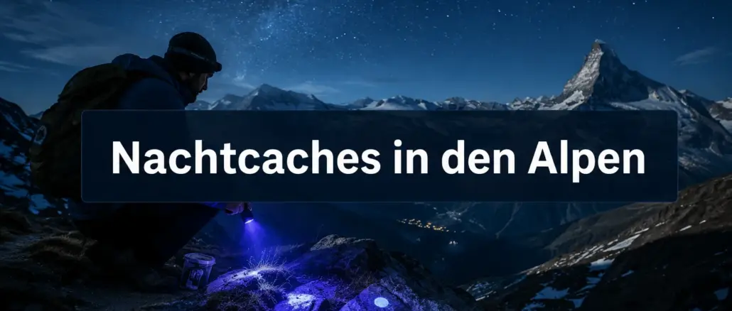 Geocaching bei Nacht: Die spannendsten Nachtcaches in den Alpen