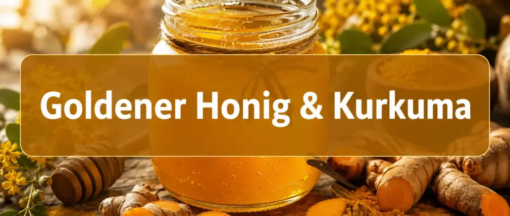 Goldener Honig mit Kurkuma: Ein natürliches Elixier bei Erkältungen