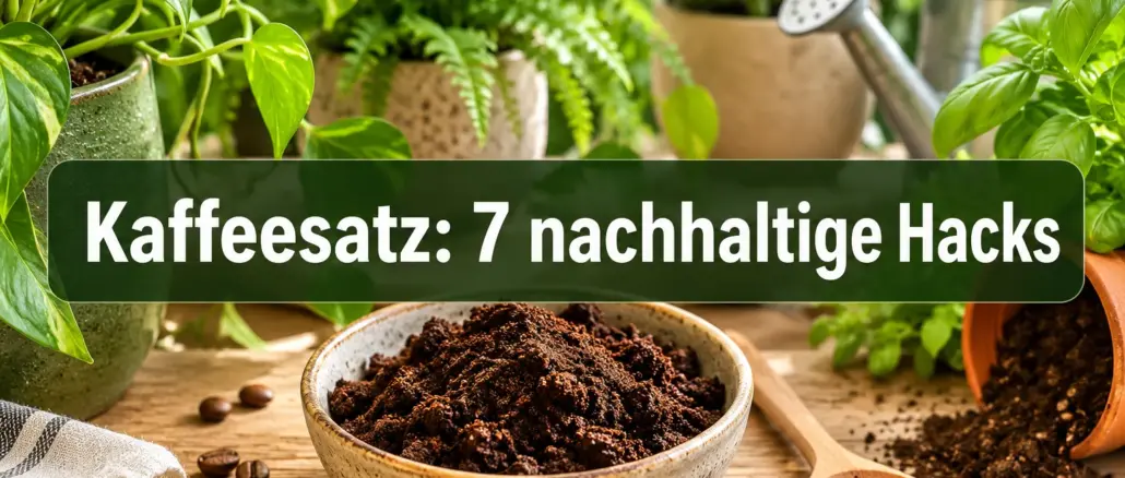 Kaffeesatz als Wundermittel: 7 nachhaltige Hacks für Haushalt und Pflanzendünger