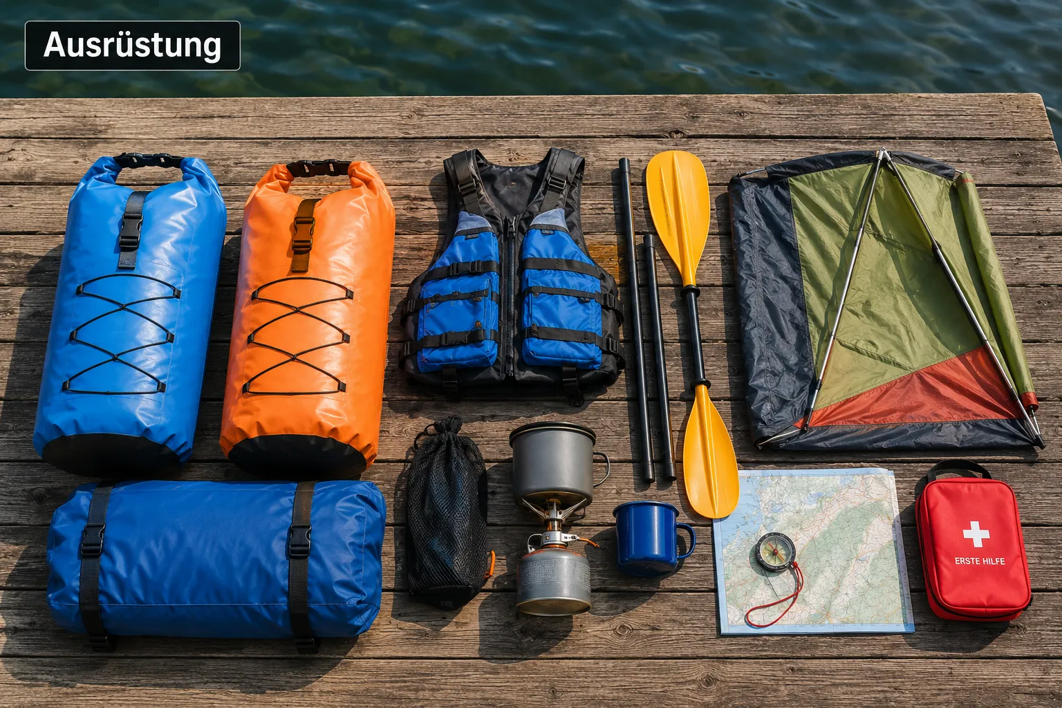 Kajak-Camping-Ausrüstung: Was brauche ich?