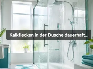 Kalkflecken in der Dusche dauerhaft verhindern: Die Klarspüler-Methode