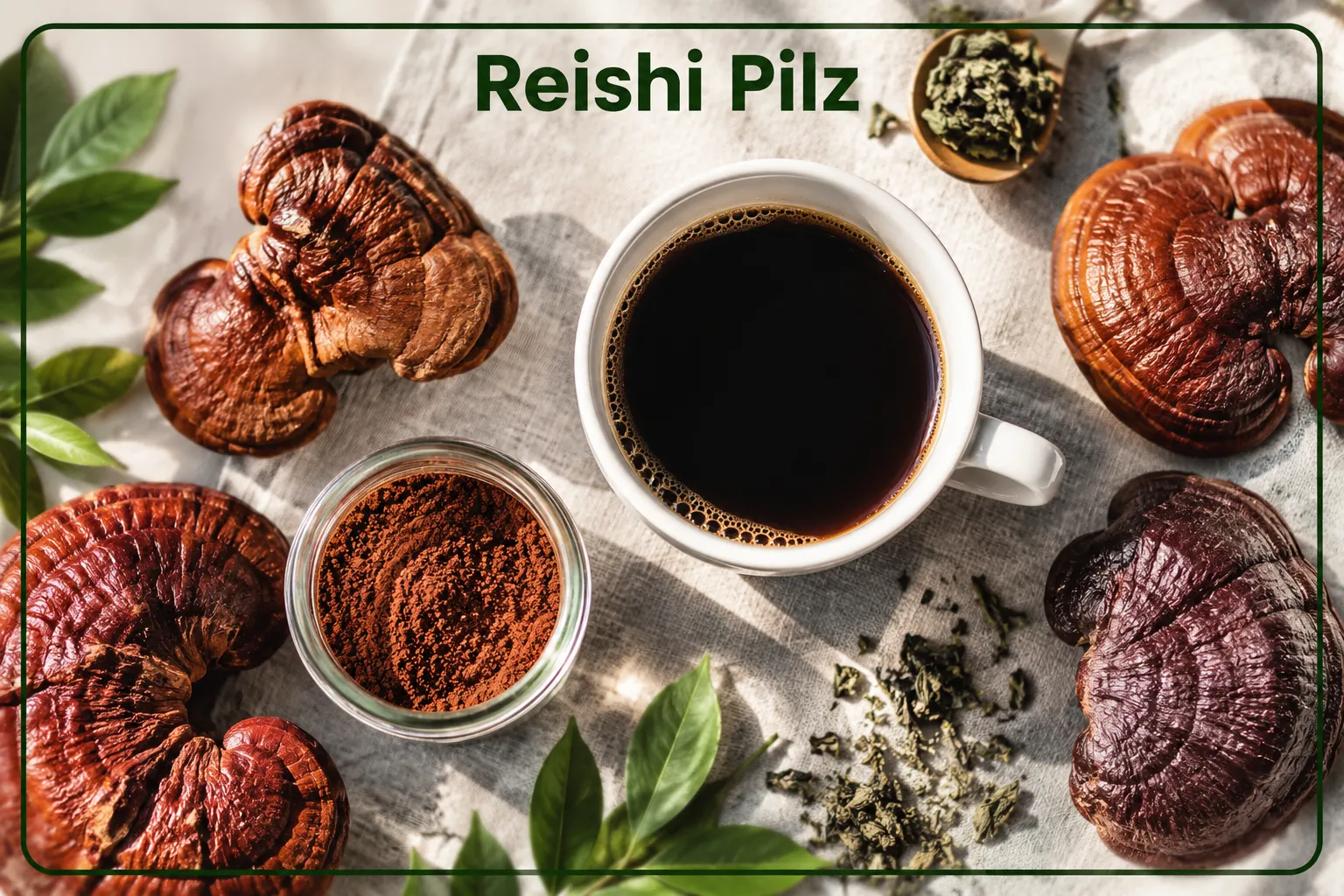 Was bewirkt Reishi-Pilz im Kaffee? Wirkung und Geschmack im Test 2 Key Takeaways