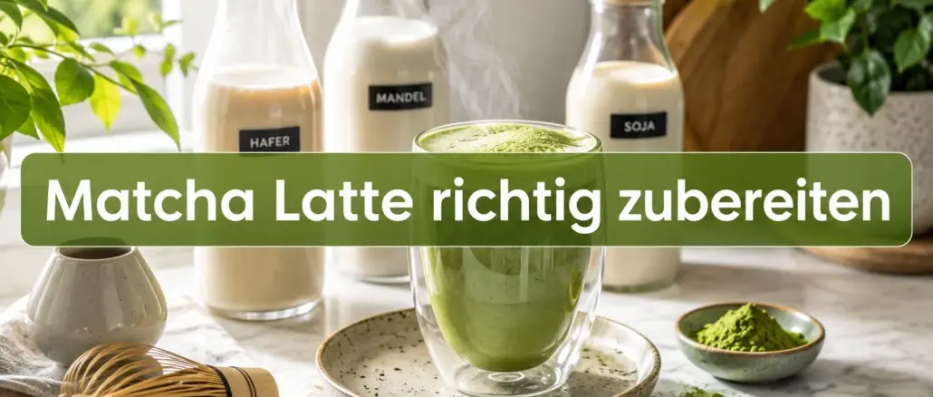 Matcha-Latte richtig zubereiten: Welcher Pflanzendrink schäumt am besten?