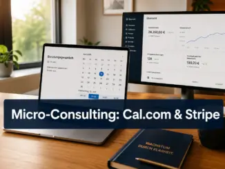 Micro-Consulting über Cal.com und Stripe: Monetarisiere dein Expertenwissen minutengenau