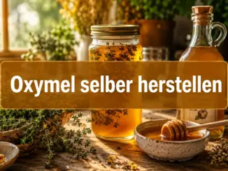 Oxymel selber herstellen: Das alte Hausmittel aus Essig und Honig