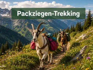 Packziegen-Trekking: Mit Tieren wandern abseits überlaufener Pfade
