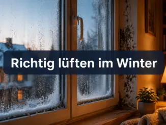 Richtig lüften im Winter: Der Taupunkt-Trick gegen Schimmel in der Wohnung
