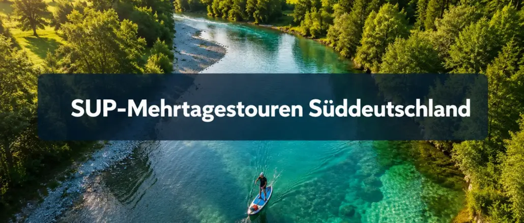 Stand-Up-Paddling auf Flüssen: Die schönsten Mehrtagestouren in Süddeutschland