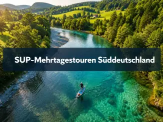 Stand-Up-Paddling auf Flüssen: Die schönsten Mehrtagestouren in Süddeutschland