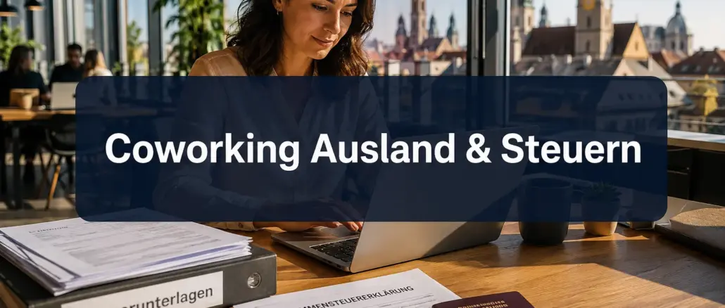 Steuerliche Absetzbarkeit von Coworking-Spaces im Ausland bei deutscher Steuerpflicht