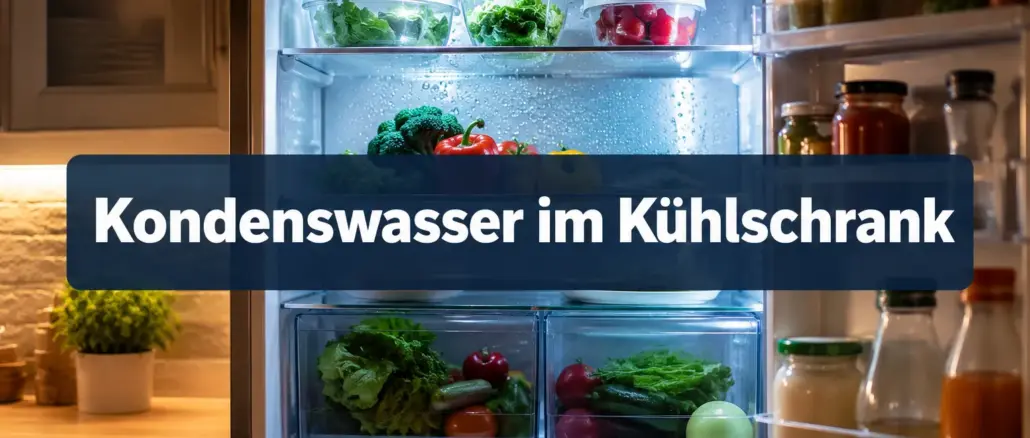 Warum bildet sich Kondenswasser im Kühlschrank und wie reinigt man den Ablauf?