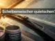 Warum quietschen Scheibenwischer und wie hilft Graphitpulver dagegen?