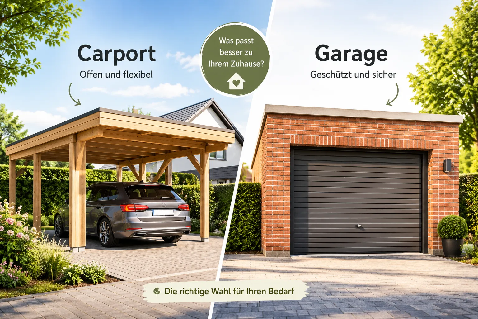 Carport auf dem eigenen Grundstück: Wann eine Baugenehmigung erforderlich ist 2 Was ist ein Carport und wie unterscheidet er sich von einer Garage?