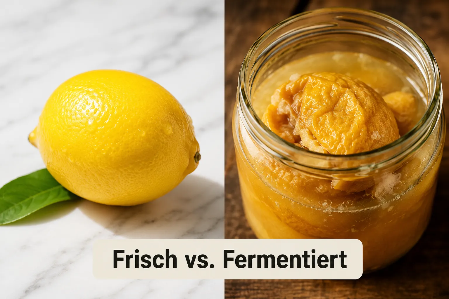 Was sind fermentierte Zitronen und wie unterscheiden sie sich von normalen Zitronen?