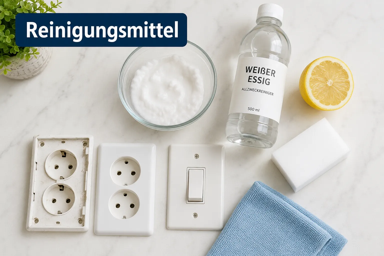 Vergilbte Lichtschalter und Steckdosen reinigen: So werden sie wieder strahlend weiß 3 Was tun, wenn Reinigen die Vergilbung nicht vollständig entfernt?