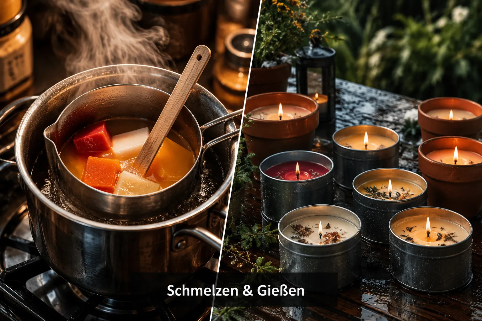 Welche Dochte halten bei Wind und Regen?