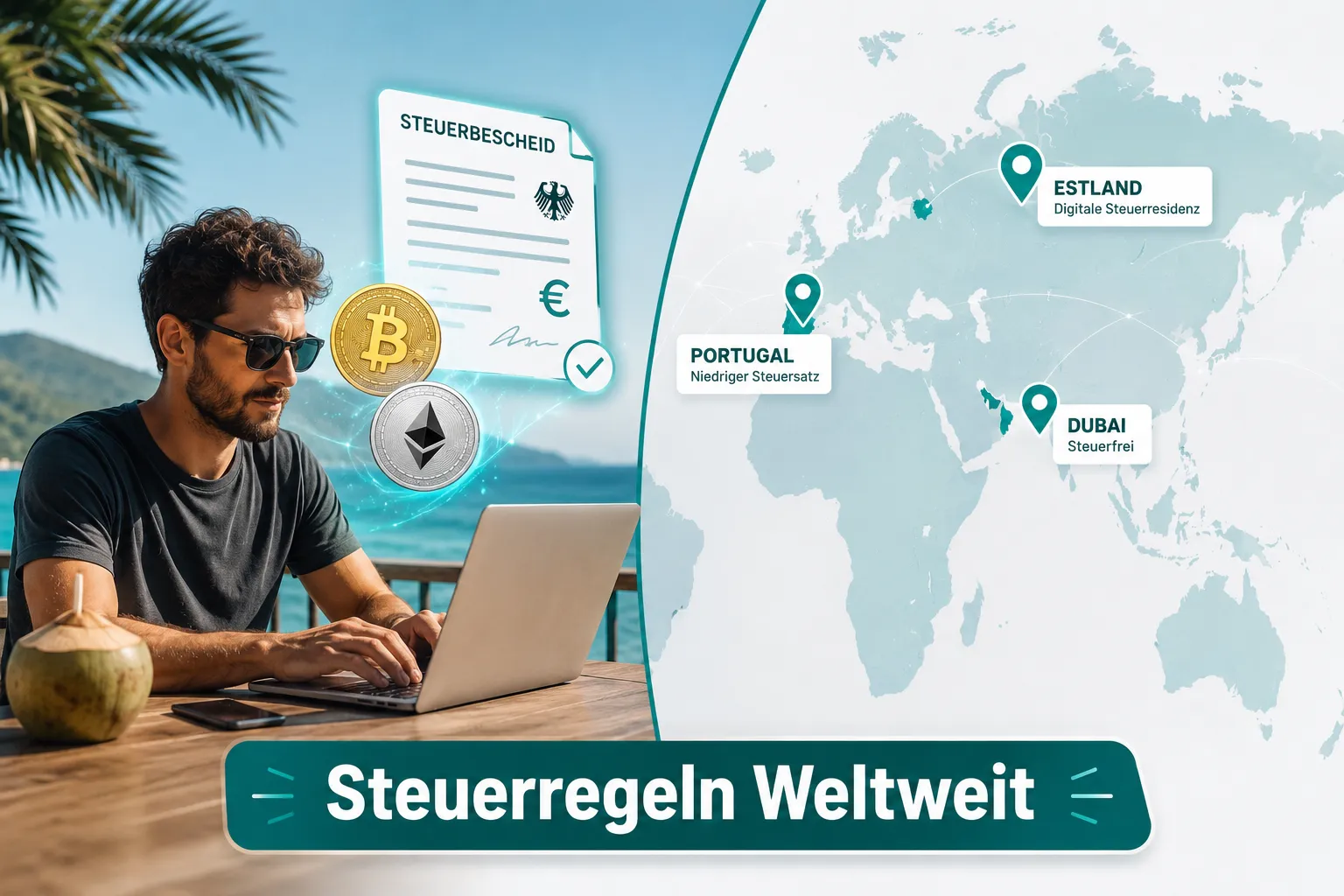 Welche Länder bieten die beste Krypto-Steuerbehandlung für Nomaden?