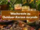 Wie du alte Wachsreste zu wetterfesten Outdoor-Kerzen recyclest