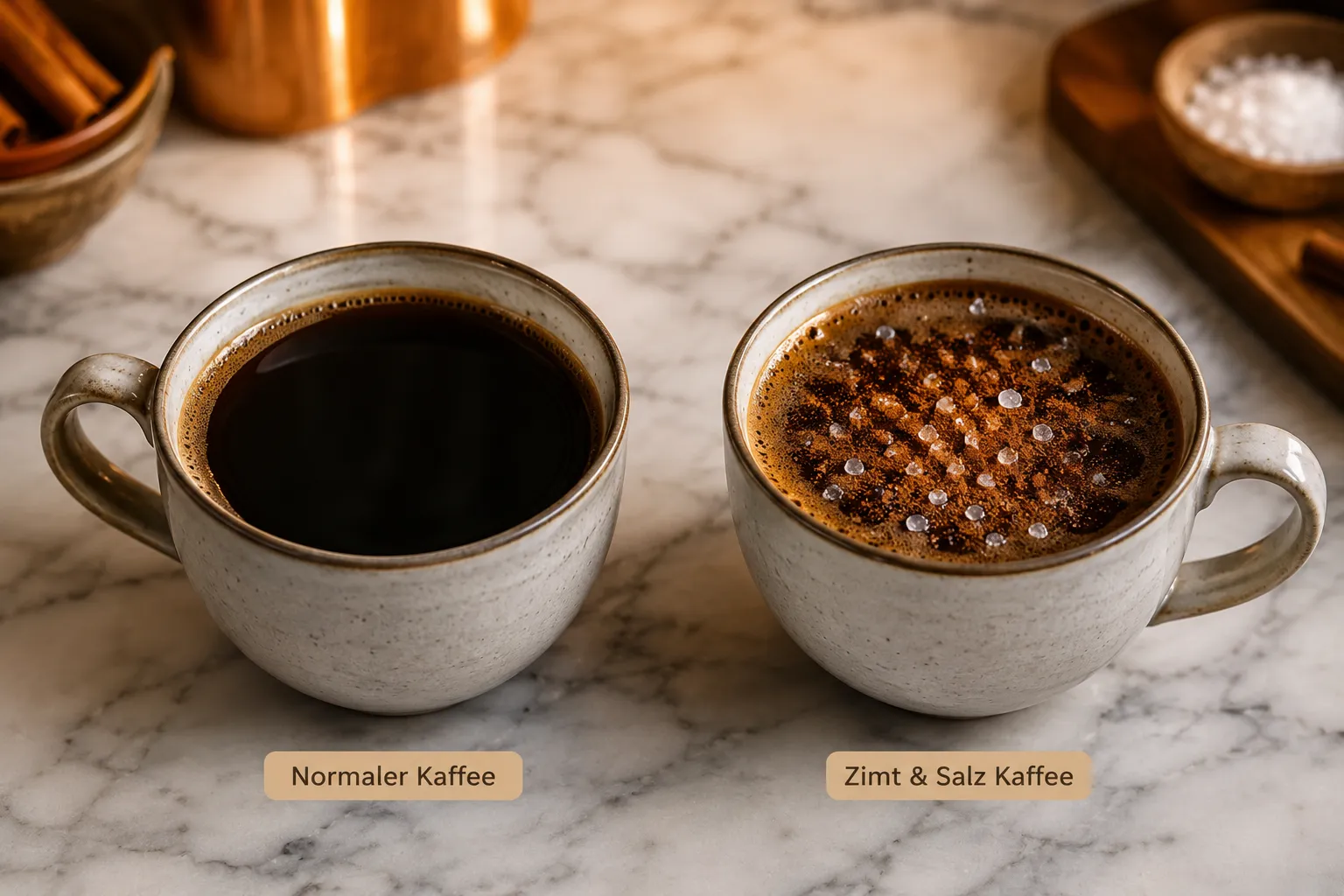 Zimt-Salz-Kaffee Rezept: So machst du ihn richtig